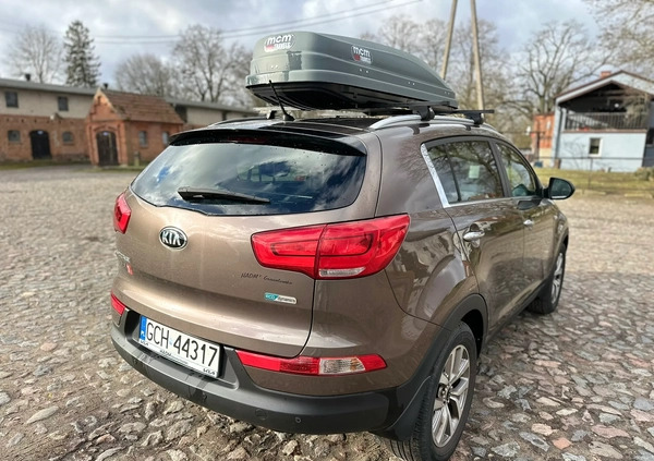 Kia Sportage cena 56580 przebieg: 104810, rok produkcji 2015 z Chojnice małe 11